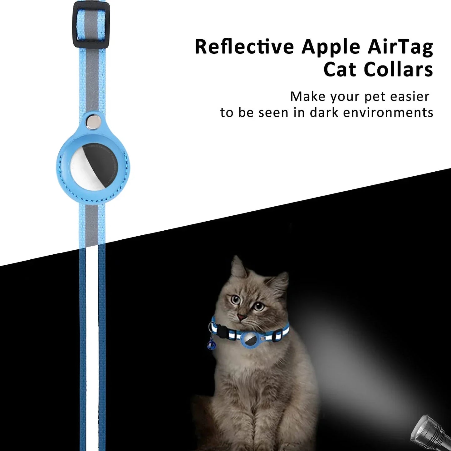 Anti-Lost GPS Collar for Cats & Dogs - Silver Tofi