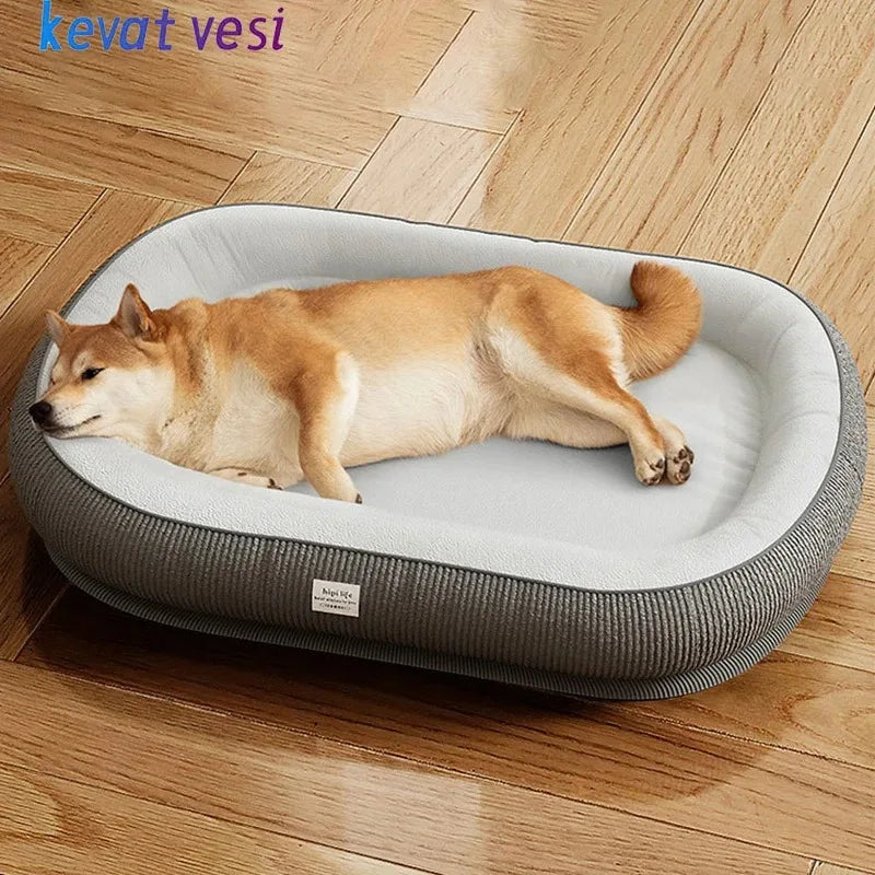 Comfort Cushion Bed for Cats & Dogs - Silver Tofi