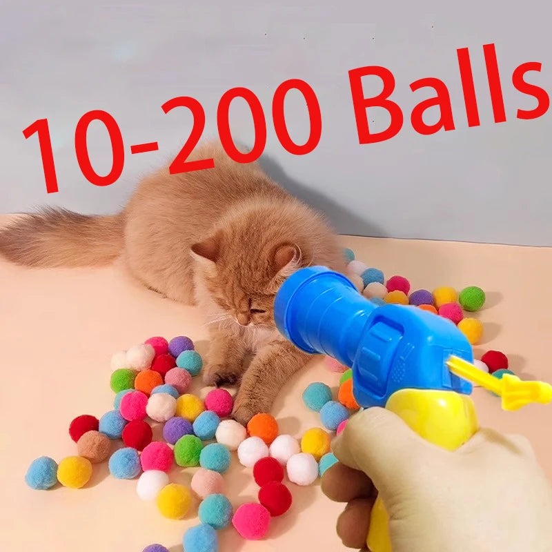 Interactive Pet Toy Ball Launcher - Silver Tofi