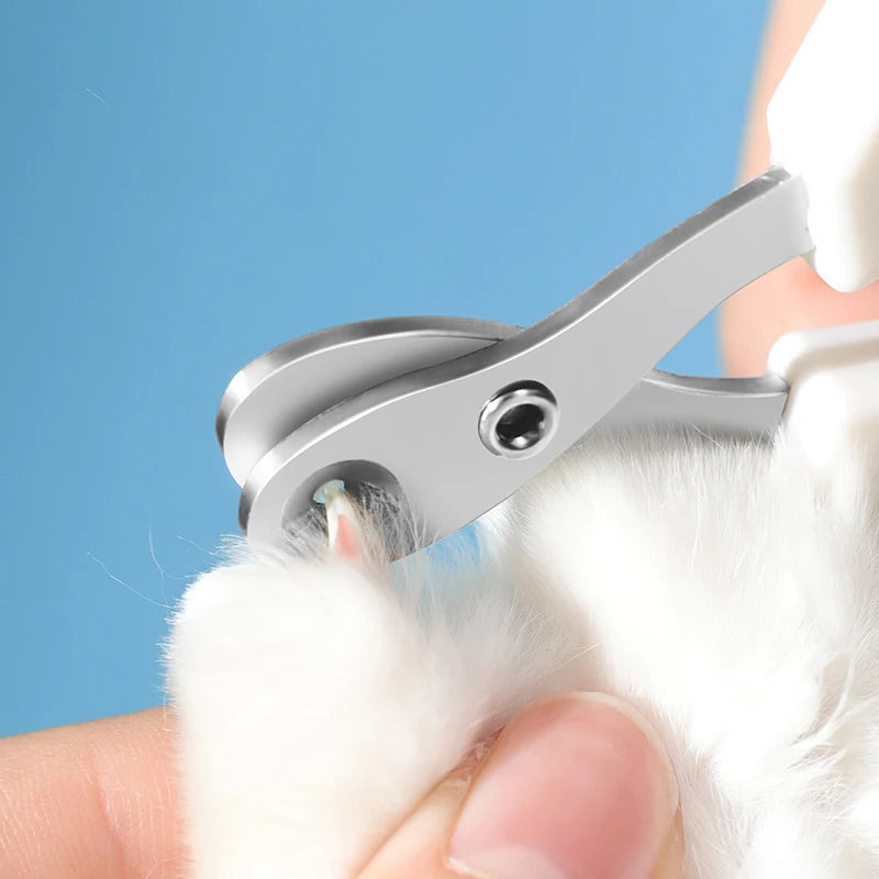 Professional Pet Nail Grooming Clippers - Silver Tofi