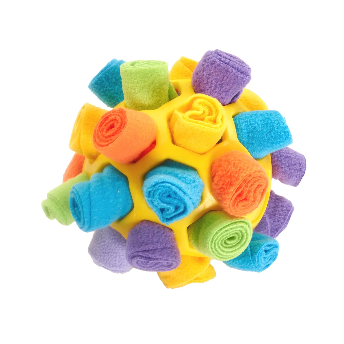 Pet Sniffing Interactive Pet Sniffing Puzzle Ball - Silver Tofi