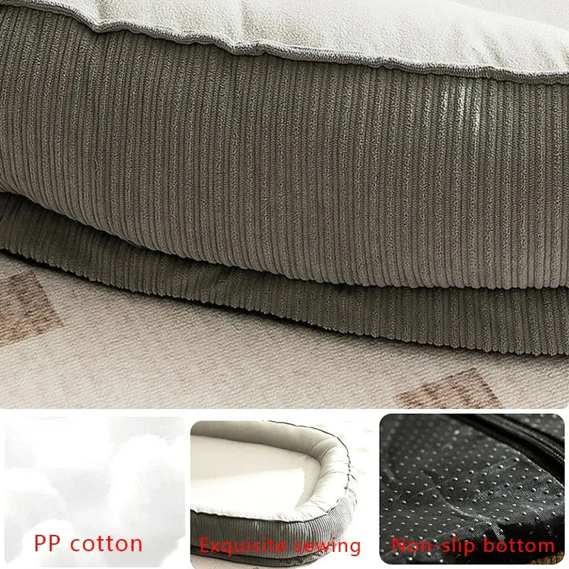 Comfort Cushion Bed for Cats & Dogs - Silver Tofi
