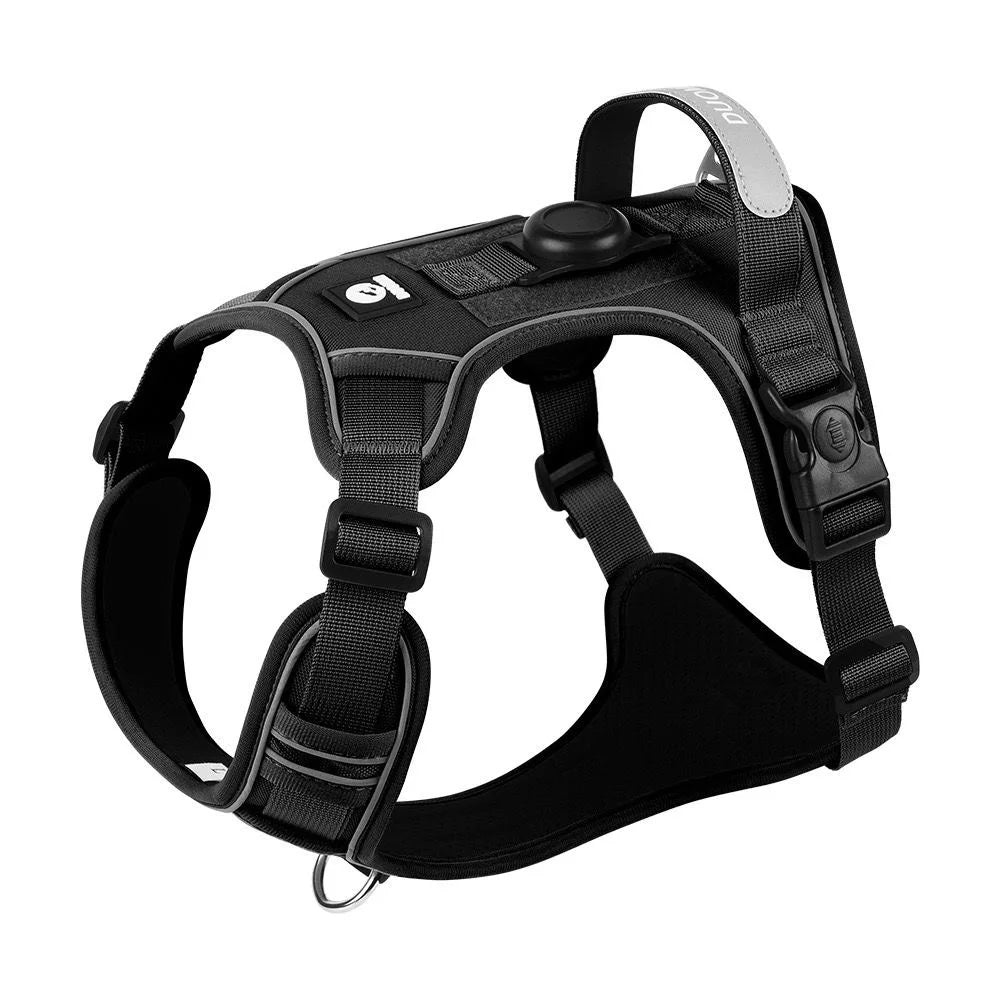 Premium Reflective Cat & Dog Harness Set - Silver Tofi