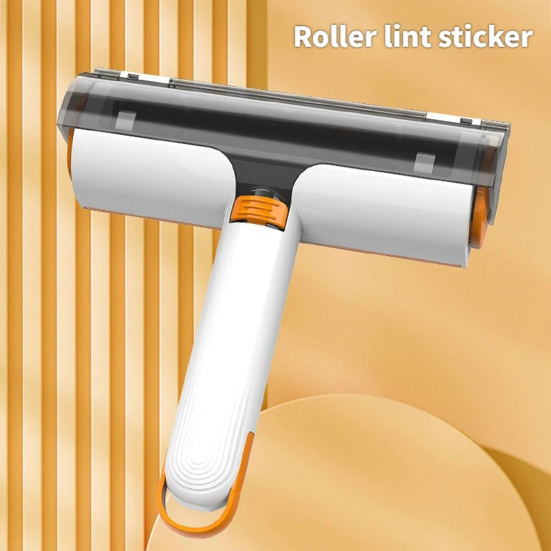 Multifunctional Portable Pet Hair Removal Roller - Silver Tofi