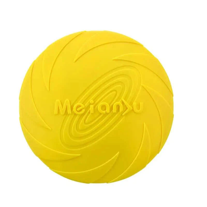 Bite Resistant Durable Dog Flying Disc Toy - Silver Tofi