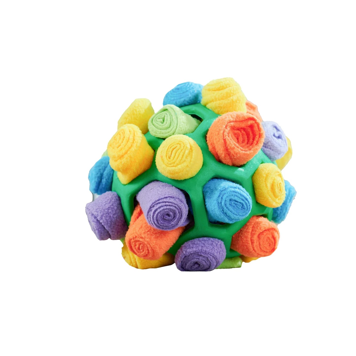 Pet Sniffing Interactive Pet Sniffing Puzzle Ball - Silver Tofi