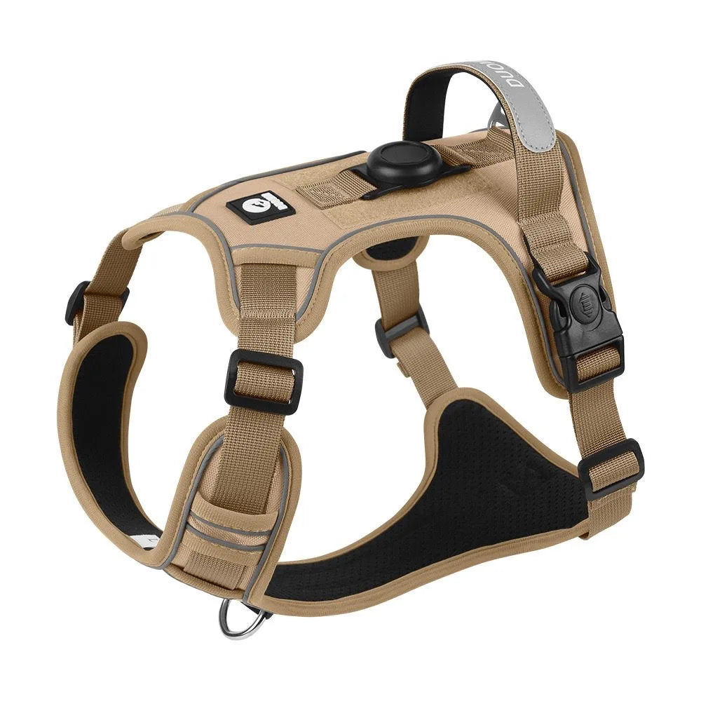 Premium Reflective Cat & Dog Harness Set - Silver Tofi