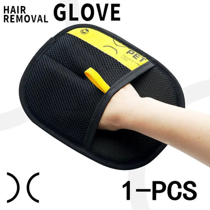 Electrostatic Pet Hair Removal Gloves - Silver Tofi