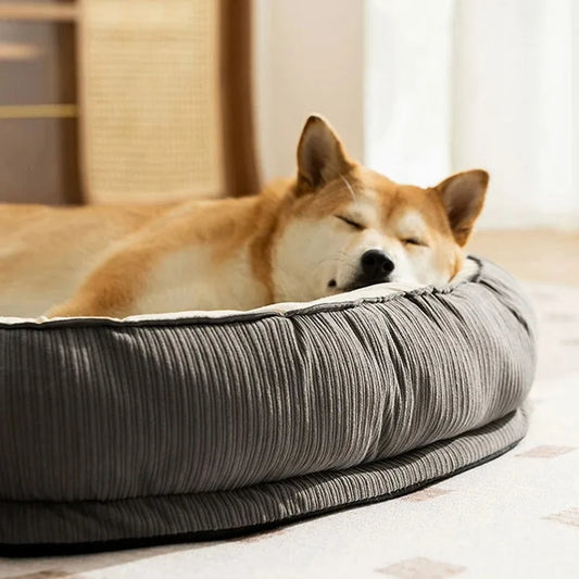 Comfort Cushion Bed for Cats & Dogs - Silver Tofi